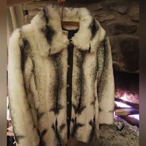 Vintage Faux Fur Saks Fifth Avenue Coat